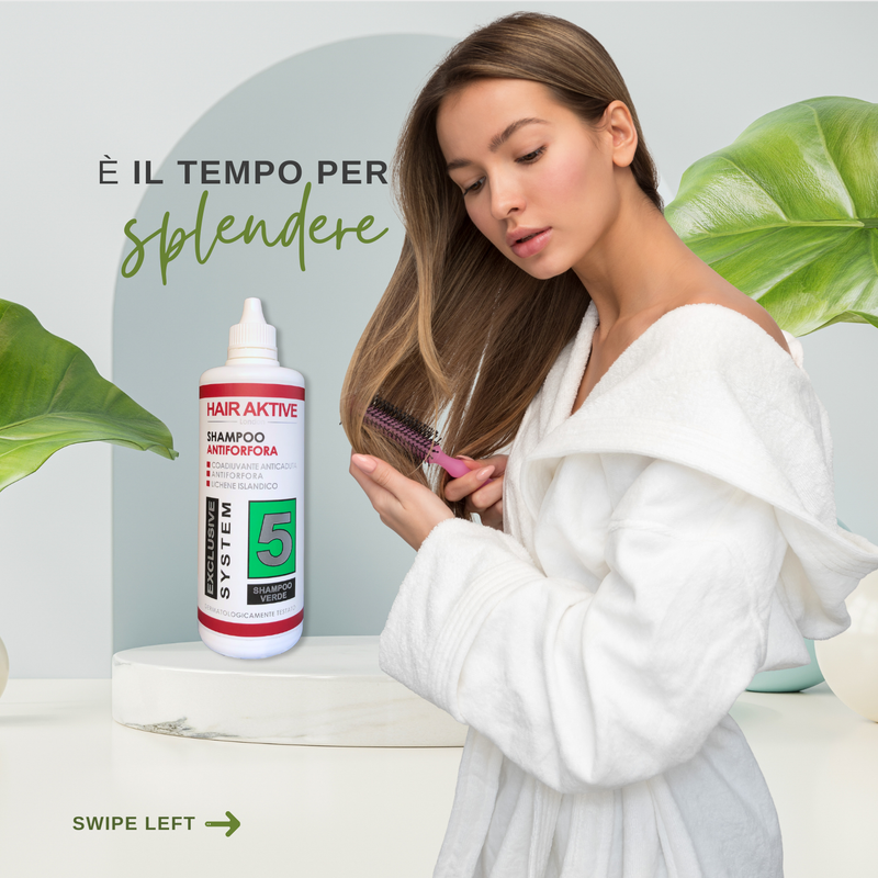 SHAMPOO VERDE ANTI FORFORA  200ML