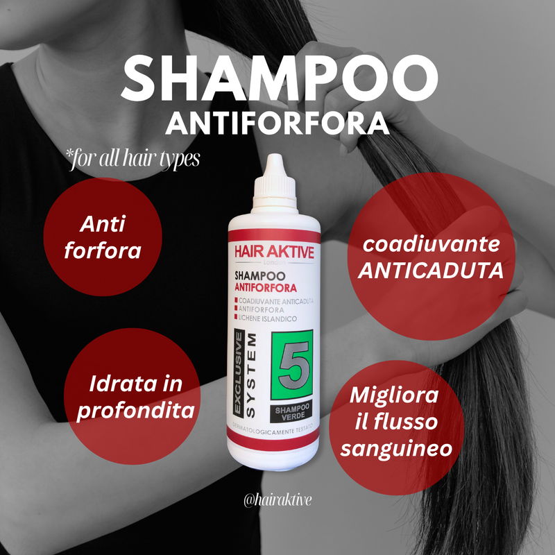 SHAMPOO VERDE ANTI FORFORA  200ML